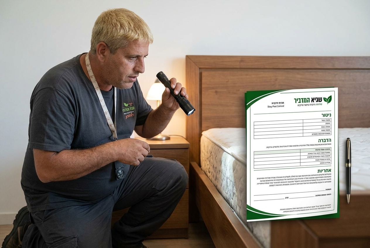 כמה עולה הדברת פשפש מיטה? המדריך המלא למחירים ב-2026
